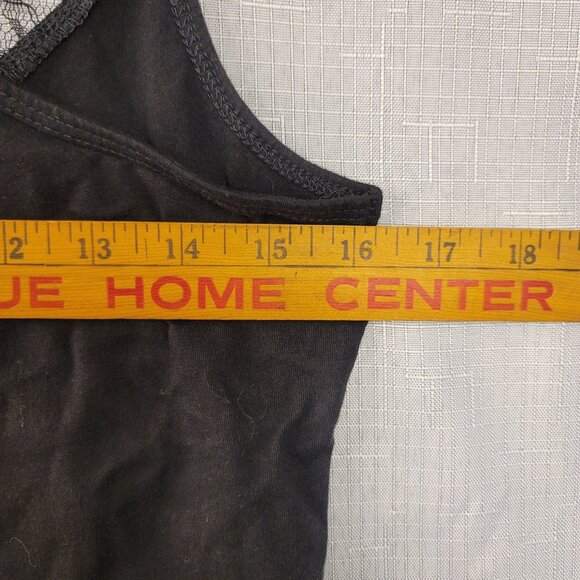 Harley-Davidson Women's Skull Graphic Lace Racerback Tank Top Large Black - Picture 7 of 8